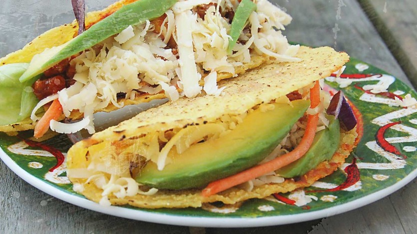 Turkey Tacos with Corn & Avocado