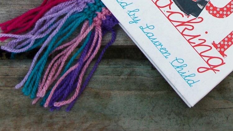 Easy Peasy Stripy Crochet Bookmark Pattern