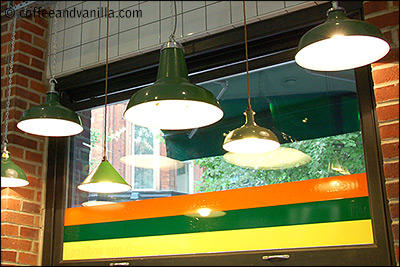 yellow green orange decor