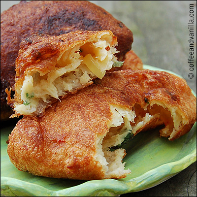 Polish donuts and Dominican salt fish acras in one