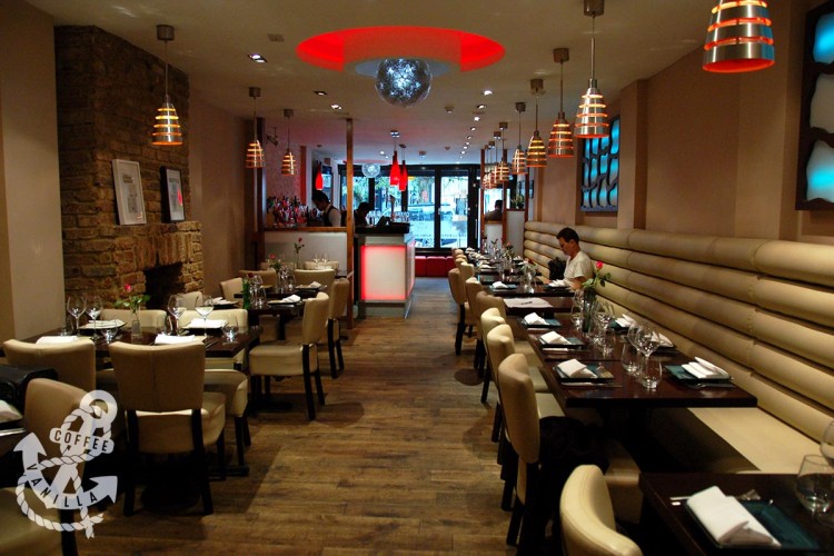 Indian restaurant interior