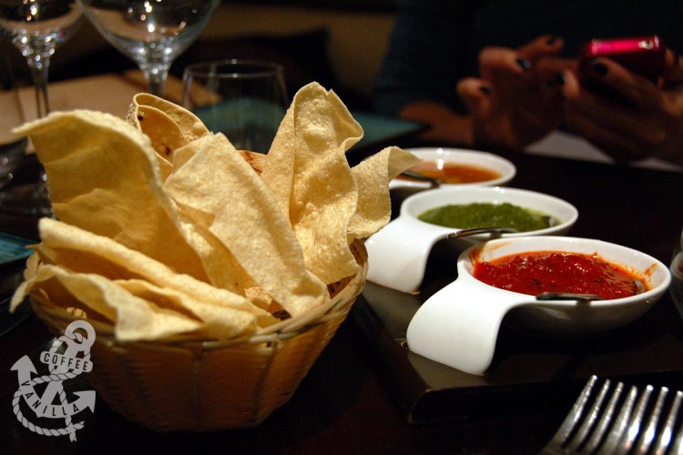 papadoms and dips