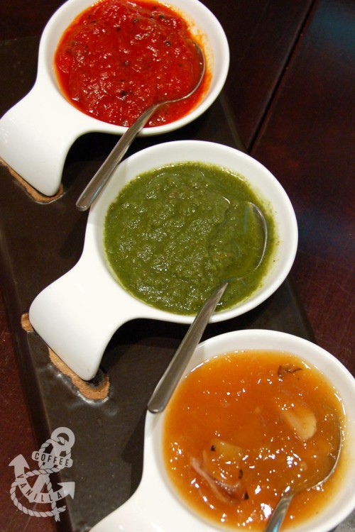 Indian chutneys dips 