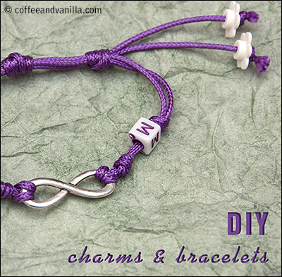 kids crafts DIY bracelets charms easy children jewelry 