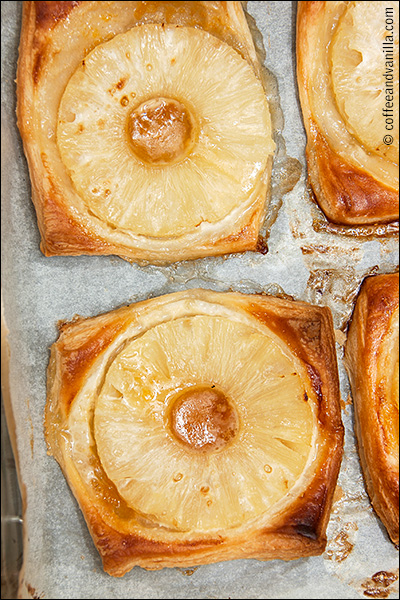 quick pineapple pastry recipe puff pastry tinned pineapple