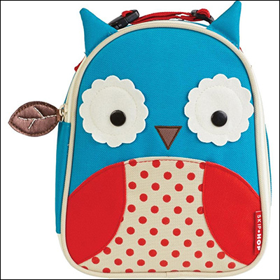 owl lunch bag lunch box animal preschool kids