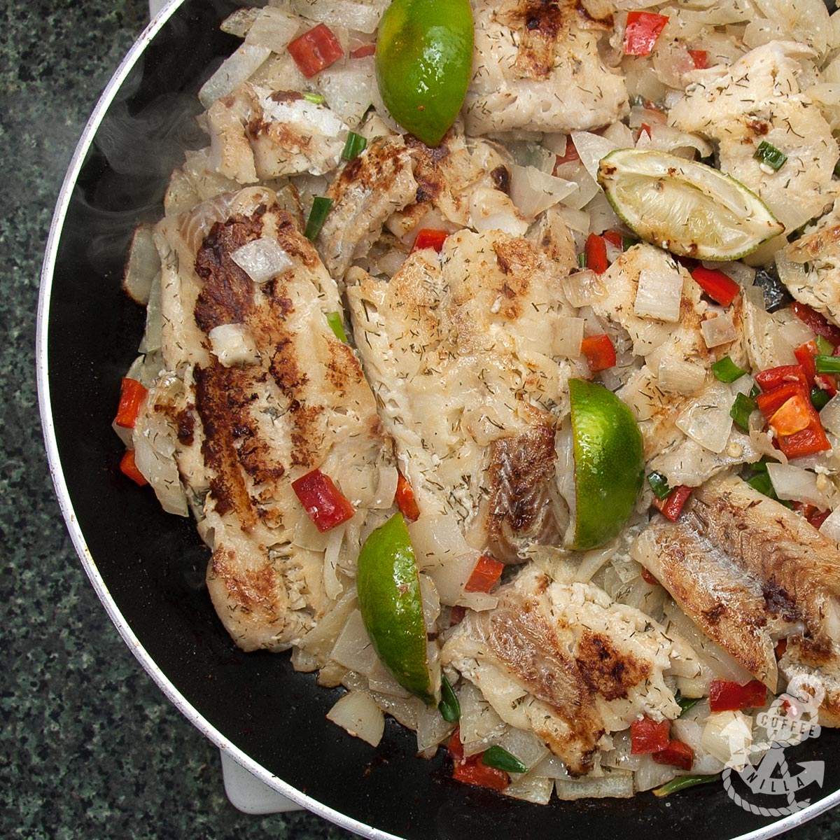 Pan Fried White Fish Fillets with Garlic & Lime » Coffee & Vanilla