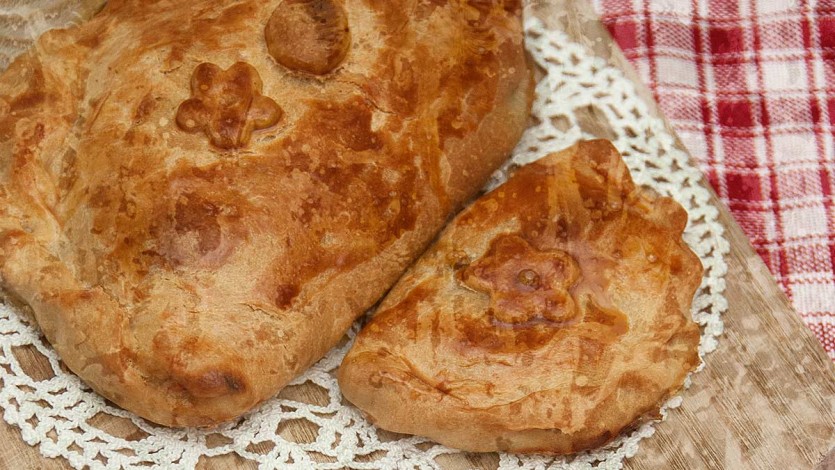 Homemade Chicken & Leek Pasties