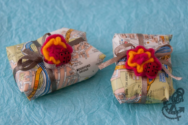recycled paper gift wrapping gift wrapping with old maps