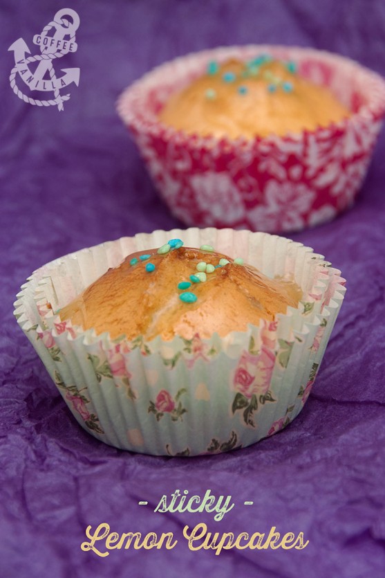 sticky lemon cupcakes recipe