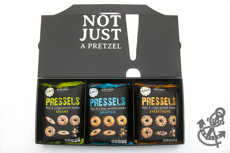 pressels pretzels miniature NY bagels like chips