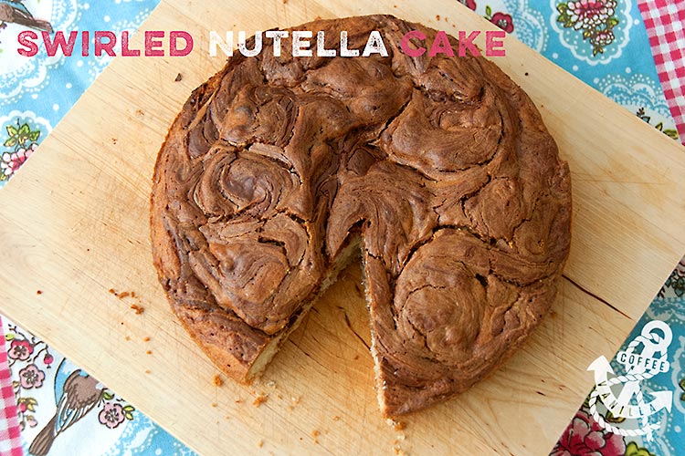 Nutella Swirl Pound Cake | Dixie Crystals