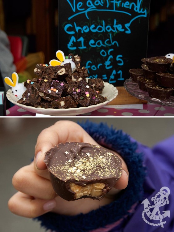 Lotte's Miss Muffin Top vegan chocolate muffins and peanut butter cups