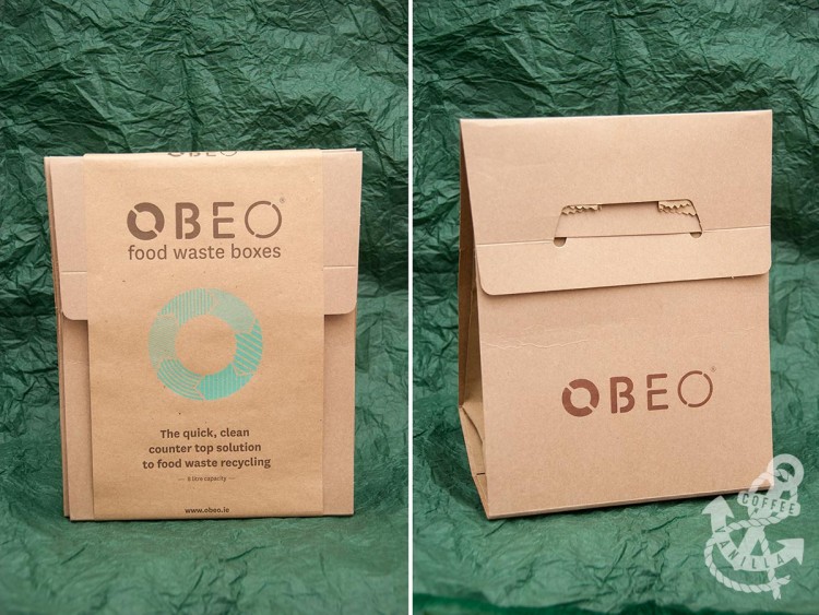 food waste boxes made from cardboard