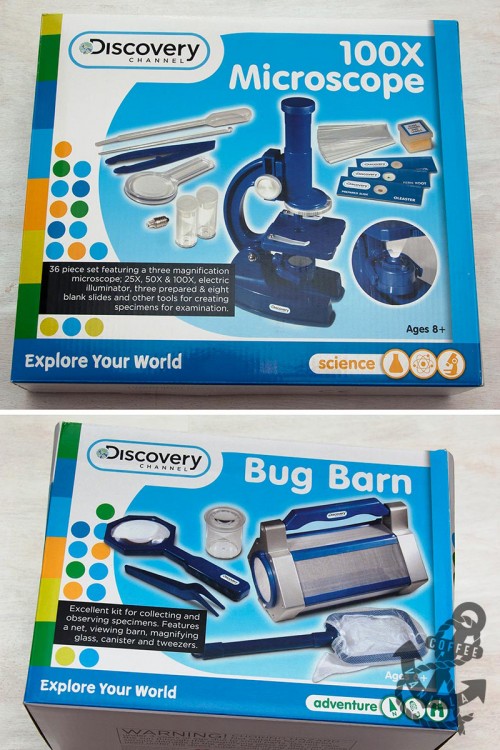 Discovery Channel 100 X Microscope And Bug Barn Review Coffee Vanilla