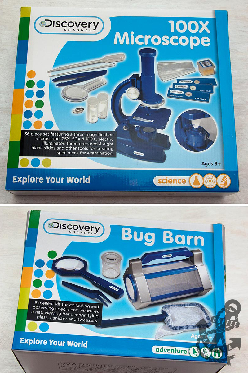 Discovery Channel 100 x Microscope and Bug Barn - Review » Coffee & Vanilla