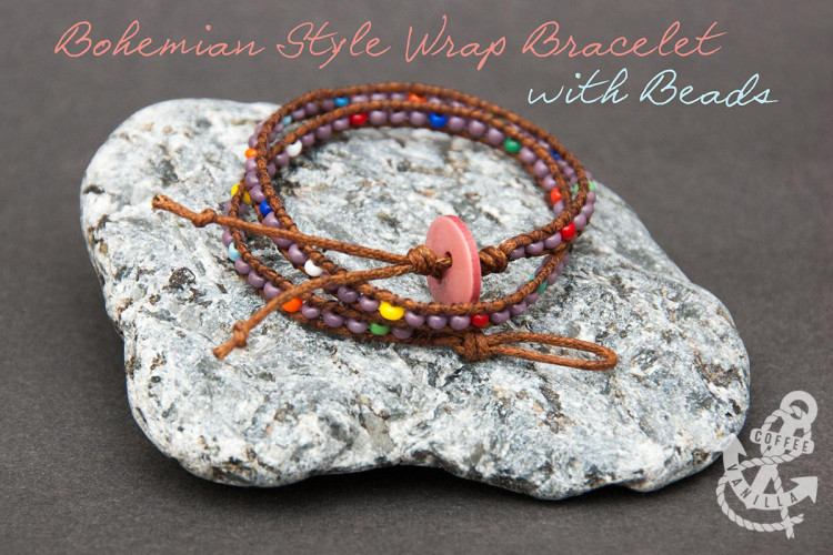 wrap bracelet tutorial step by step