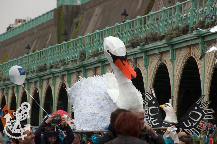 childrens parade swan