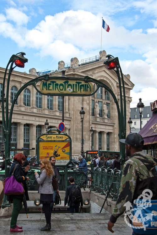 Paris metro Metropolitain line 