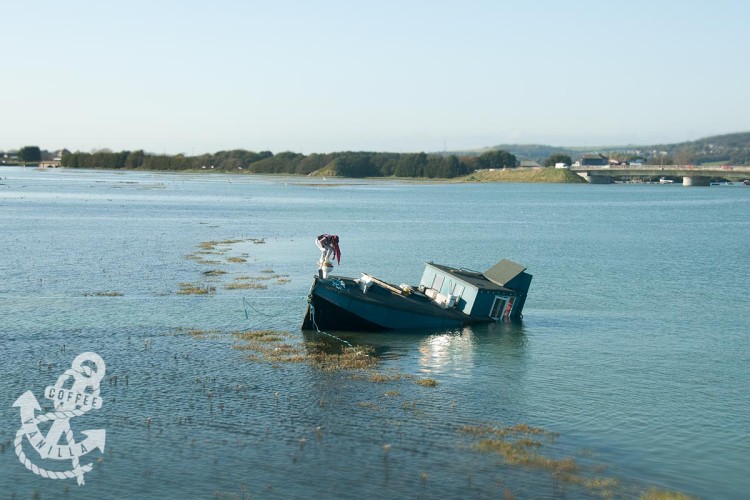 bridges on Adur River in Shoreham-by-Sea