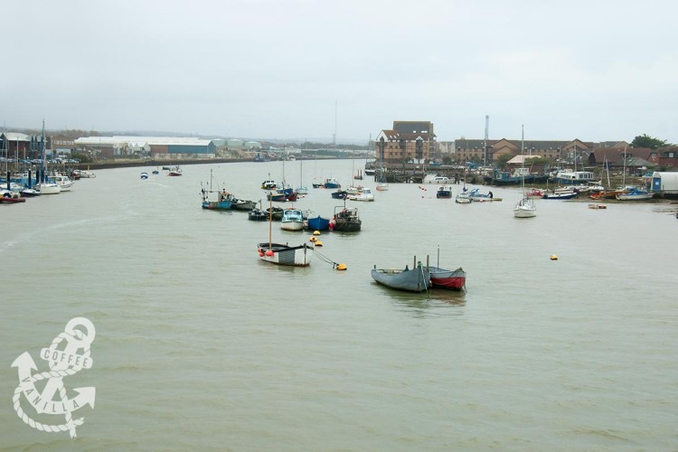 River Adur high tide