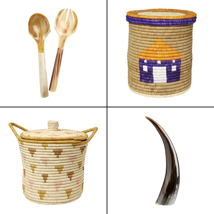 African home-ware in HomeSense and TK Maxx UK