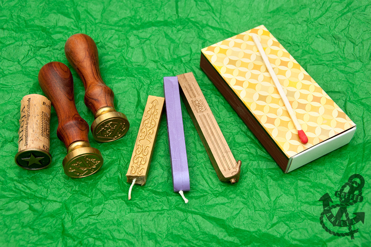 Decorating with Faux Sealing Wax Kids' Crafts » Coffee & Vanilla