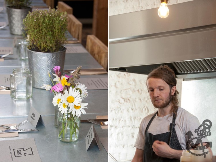 Chef Douglas from zero waste Silo in Brighton 