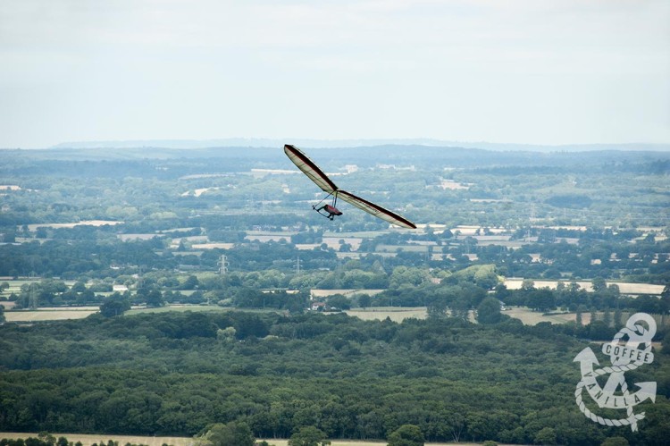 hang gliding in Devil's Dyke 