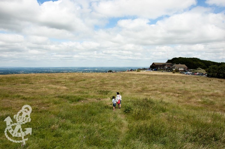 panoramic view of Devil's Dyke in Poynings Brighton Dyke Road