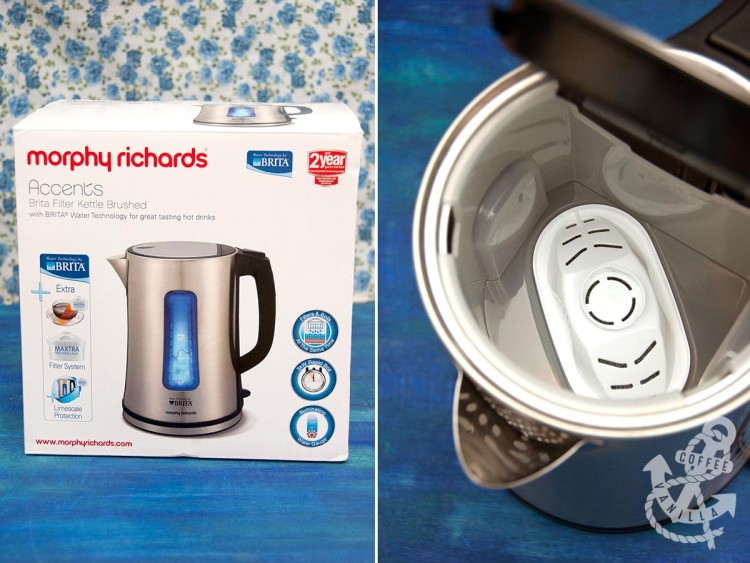 morphy richards brita filter kettle review UK