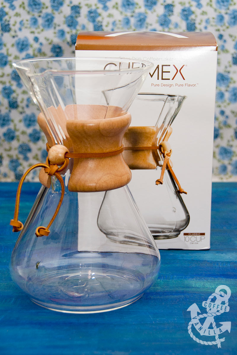 Making Coffee in Chemex Using Water from Brita Filter Kettle Review
