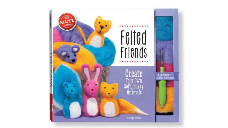 needle felting book for children 