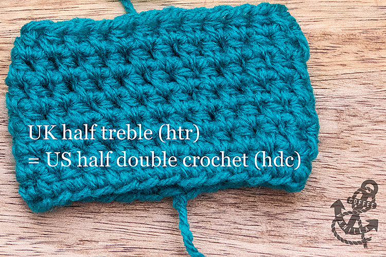 difference between US and UK crochet stitches