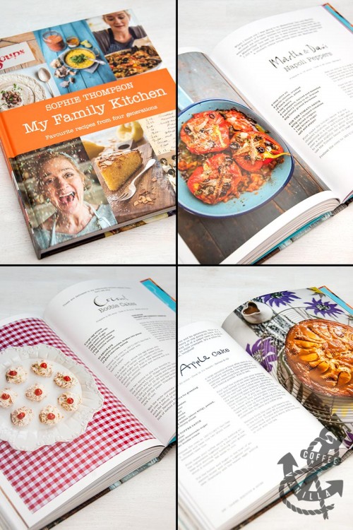 cook book by Celebrity Master Chef winner and British actress Sophie Thompson 