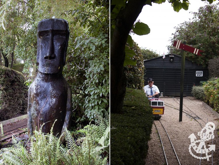 miniature train in Paradise Park