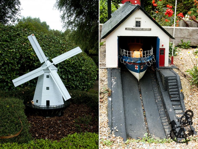 miniature UK landmarks 