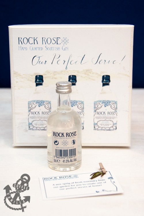 Scottish gin Rock Rose from Scotland