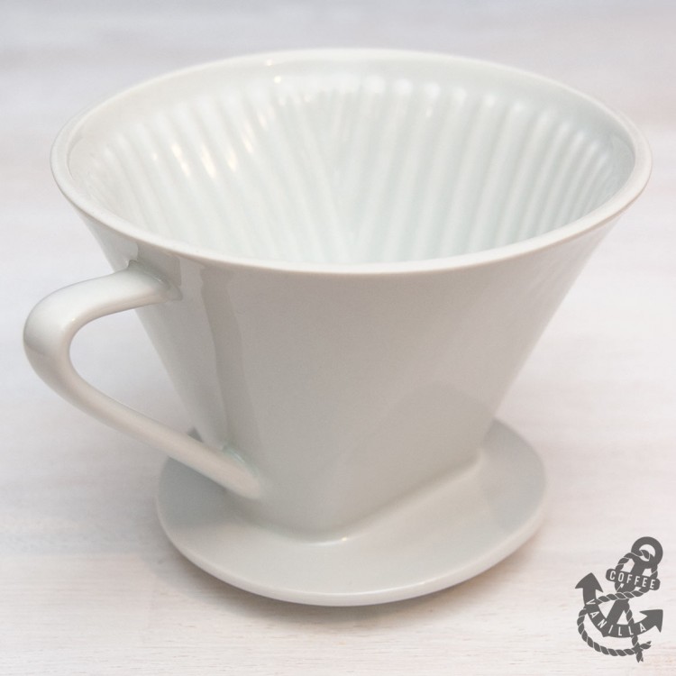 ceramic pour over coffee filter cone 