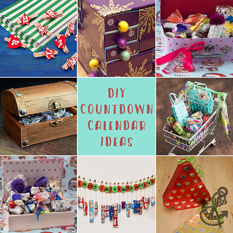 quick and easy christmas advent countdown calendar ideas 