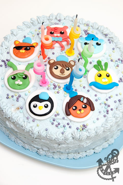 easy Octonauts cake for children 