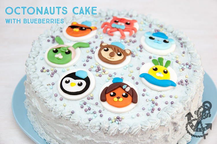 Octonauts cake for kids recipe Tweak Bunny