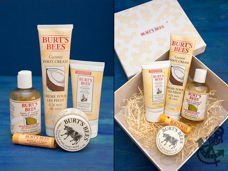 natural cosmetics gift set