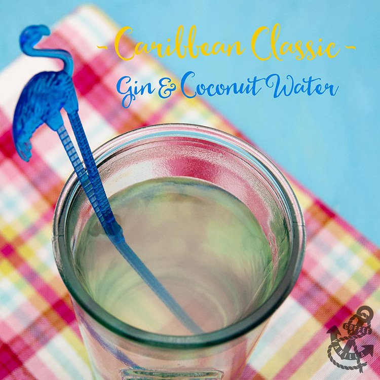 gin coconut water drink recipe