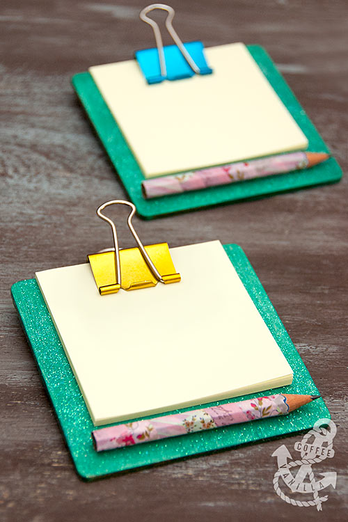 mini clipboards DIY craft for kids