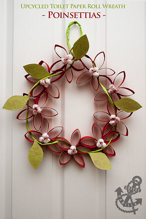 Upcycled Baking Pan Christmas Wreath - Project