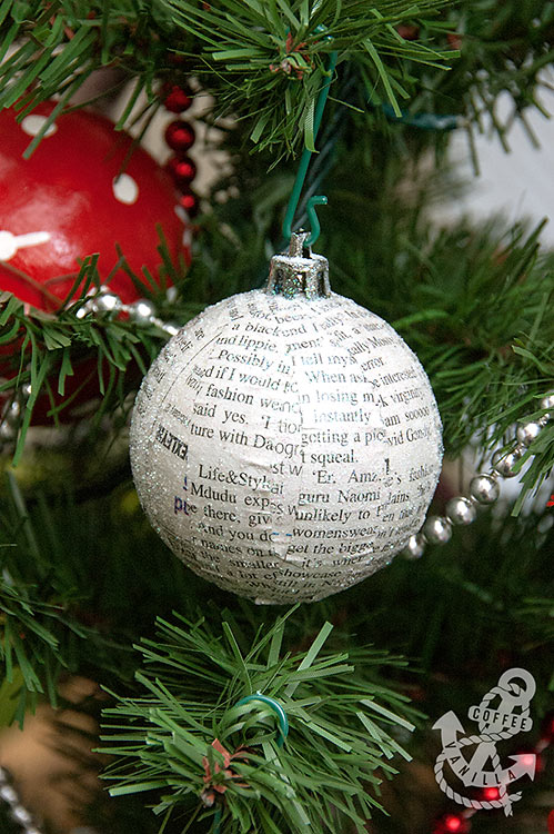 decoupage christmas decorations