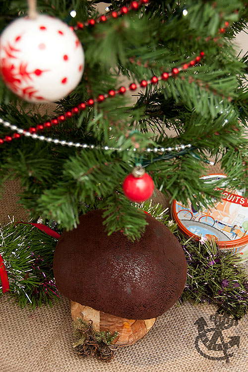 giant mushroom decoration from Homesense 