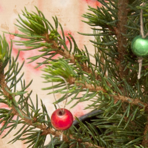 Baby Christmas Tree with Miniature Baubles » Coffee & Vanilla