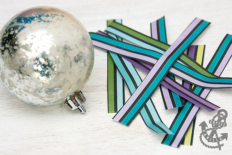 decoupage baubles tutorial